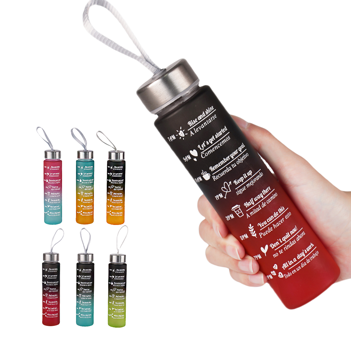 Outdoor Sport Field - 300ml Water Bottle BPA Free leak
