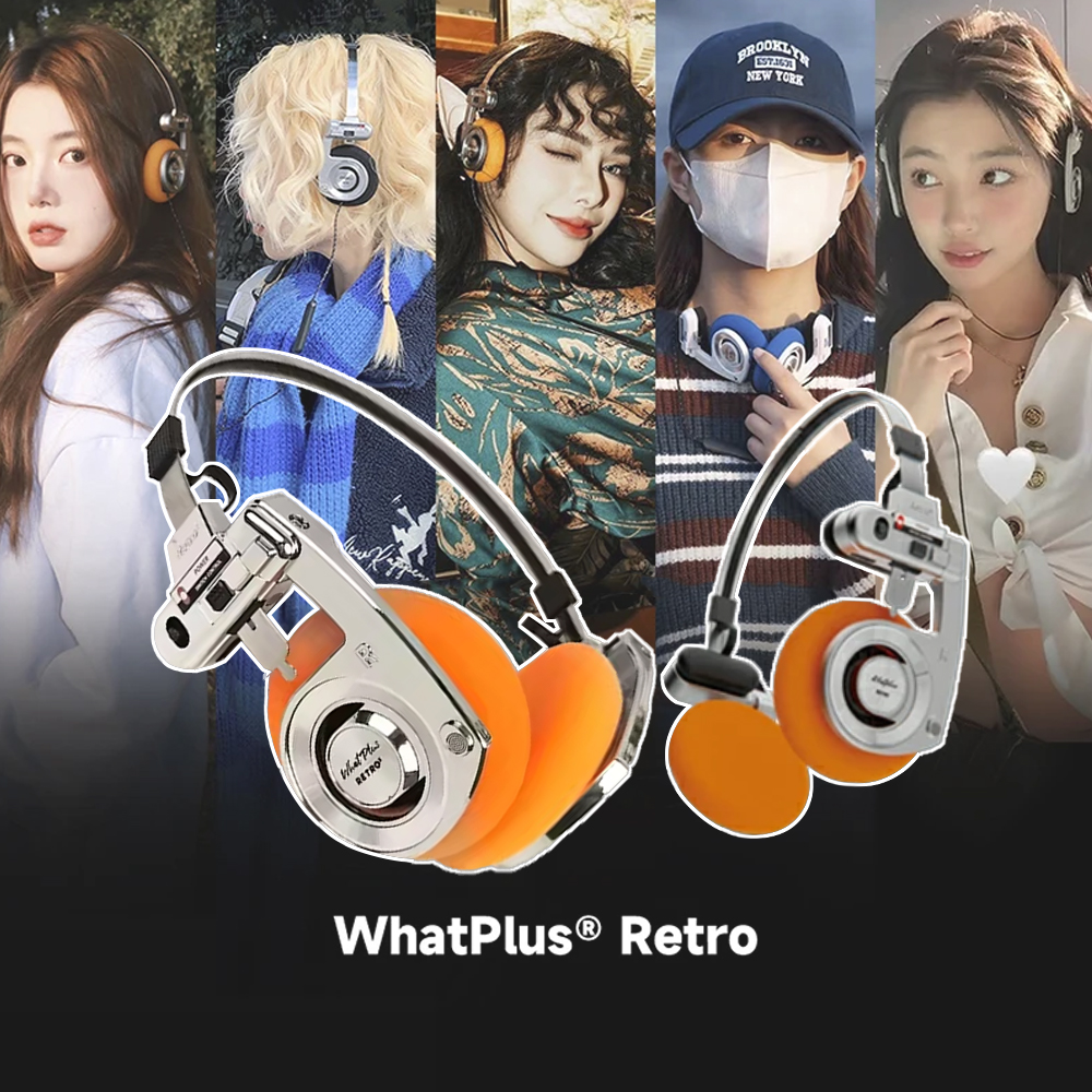 Outdoor Sport Is - 2026 WhatPlus RETRO R3 Bluetooth Earphones