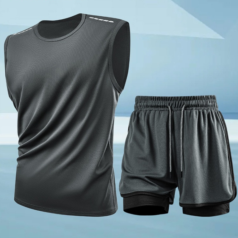 Outdoor Sport Is - Tank Top Sets Reflective Sport Tracksuits