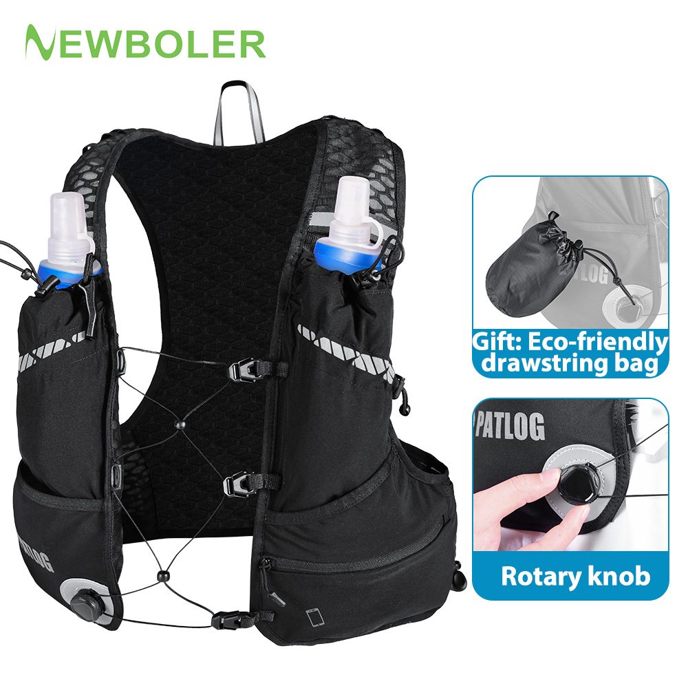 Trail Running Vest - 8L Breathable Hydration Vest Trail Running