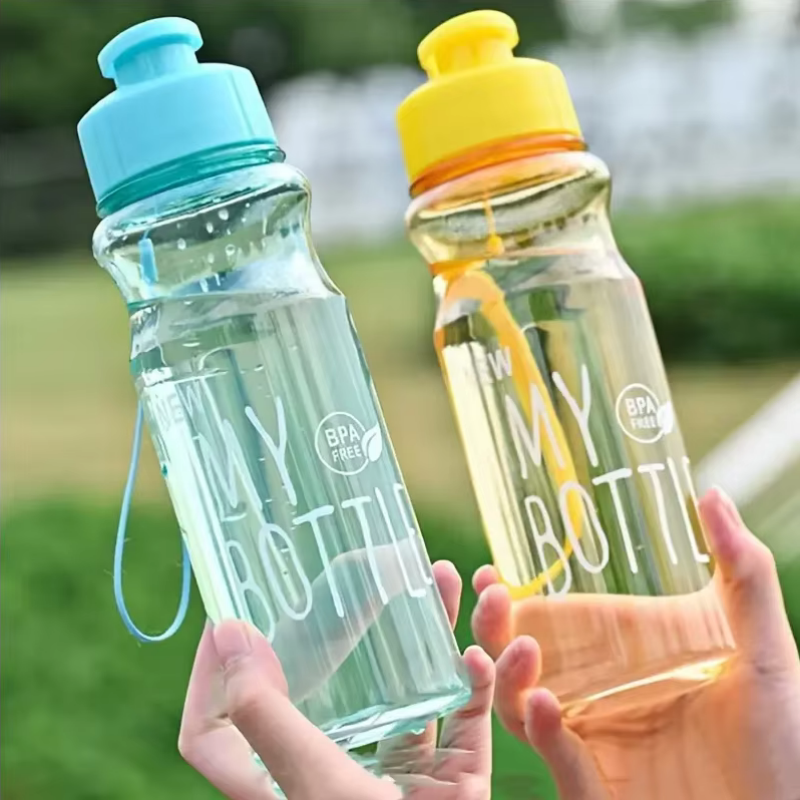 1pc 500ML Transparent Flip Top - Outdoor Sport Field ulasan dan harga