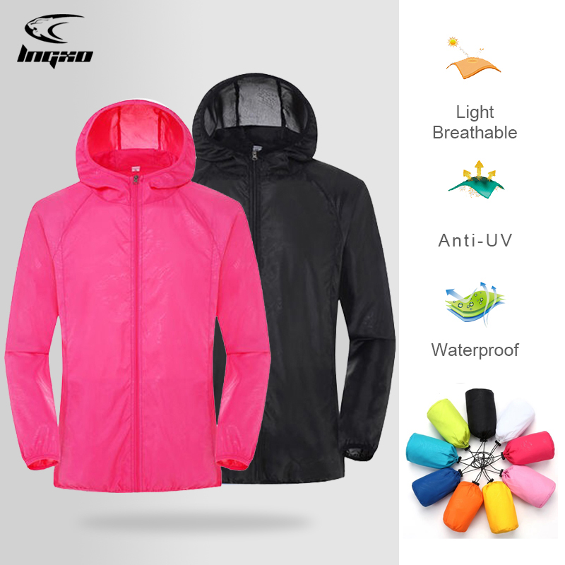 Men Women Hiking Jacket Waterp - Outdoor Sport Coat ulasan dan harga