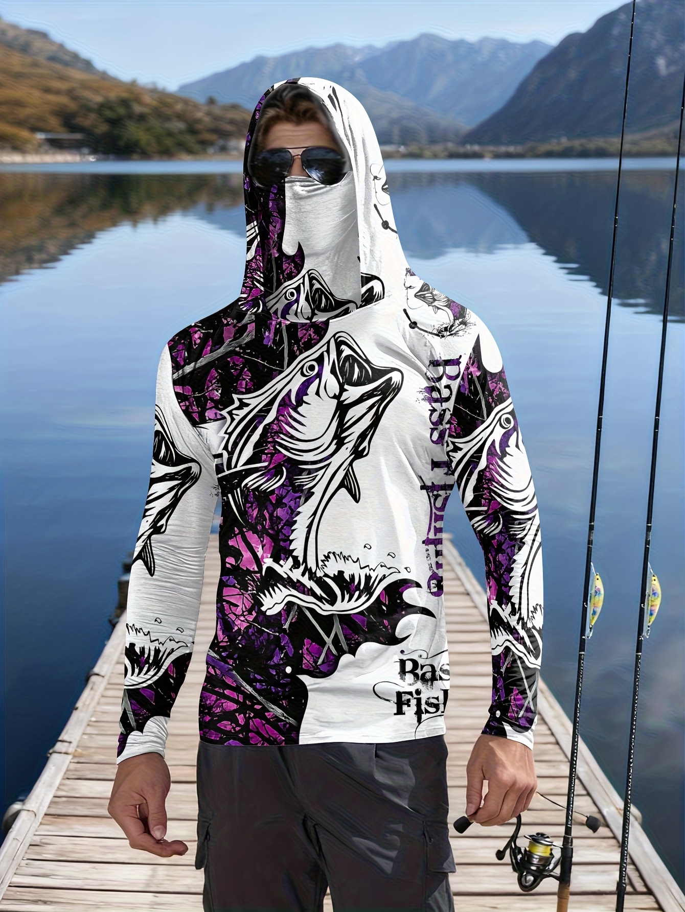 Fishing hooded sweatshirt for  - Outdoor Sport Is ulasan dan harga