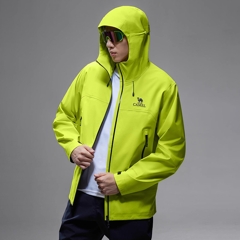 GOLDEN CAMEL Hard Shell Jacket - Outdoor Sport Waterproof Jacket ulasan dan harga