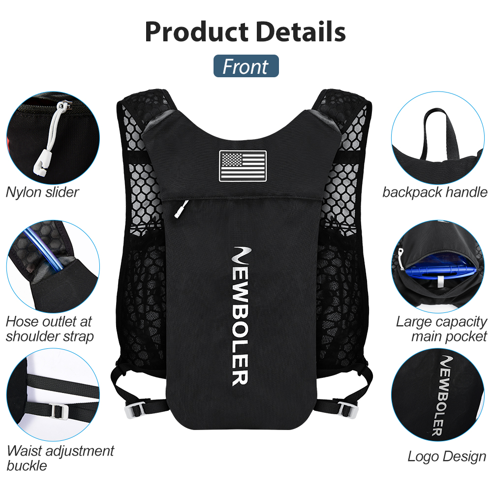 NEWBOLER Breathable Hydration  - Trail Running Vest ulasan dan harga