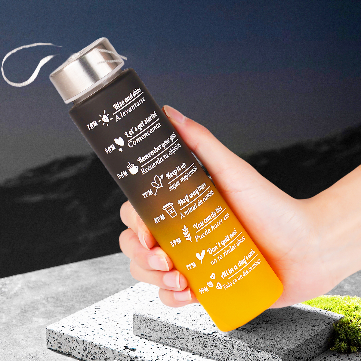 300ml Water Bottle BPA Free le - Outdoor Sport Field ulasan dan harga