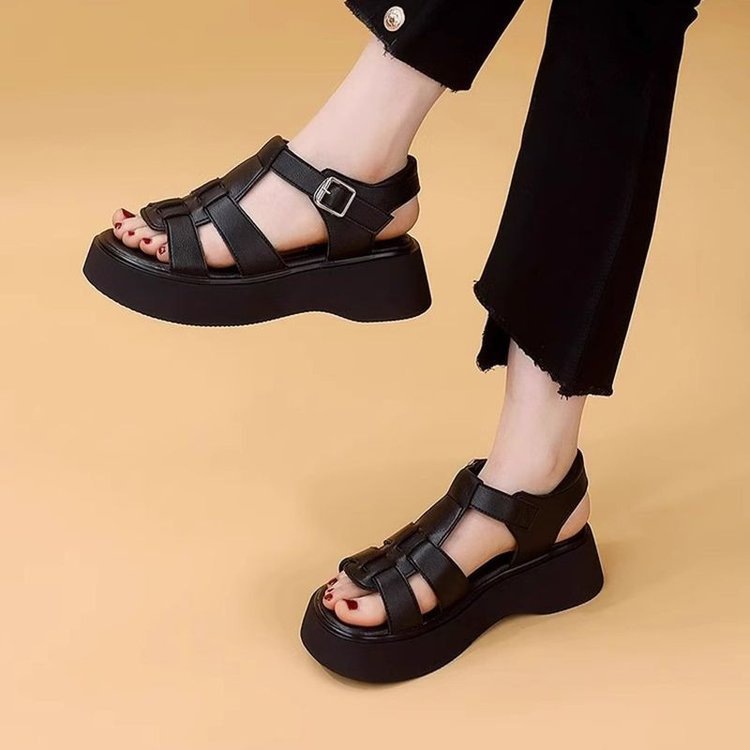 Women Platform Sandals  New Su - Outdoor Sport Lights ulasan dan harga