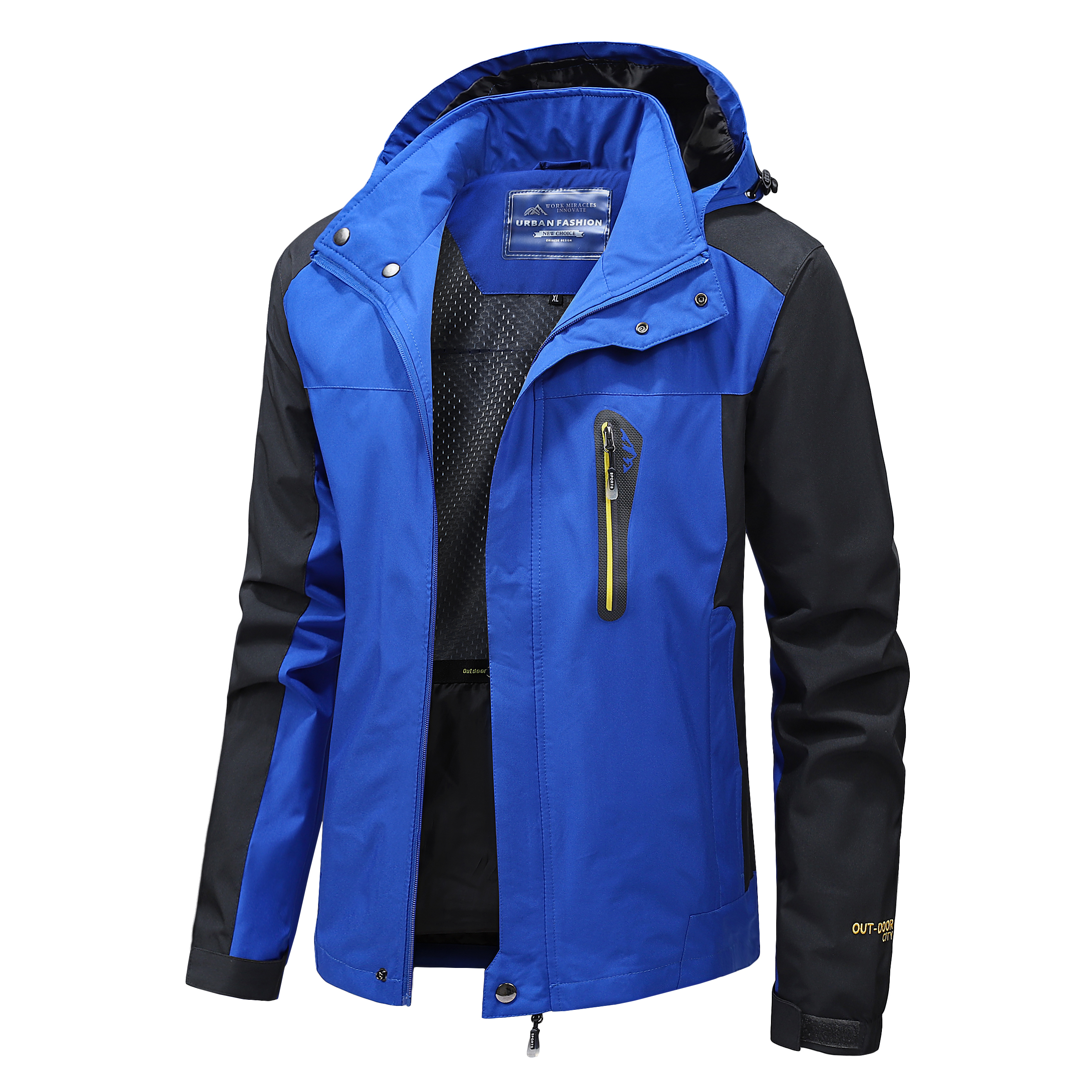 Men's Waterproof Hiking Jacket - Outdoor Sport Waterproof Jacket ulasan dan harga