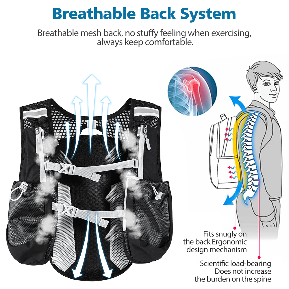 Outdoor Trail Running Backpack - Trail Running Vest ulasan dan harga