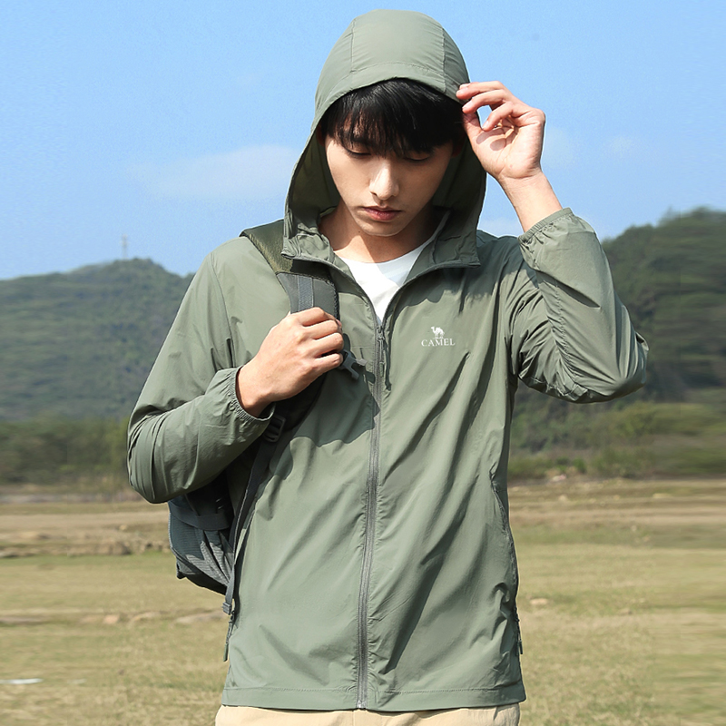 GOLDEN CAMEL Sun Protection Cl - Outdoor Sport Waterproof Jacket ulasan dan harga