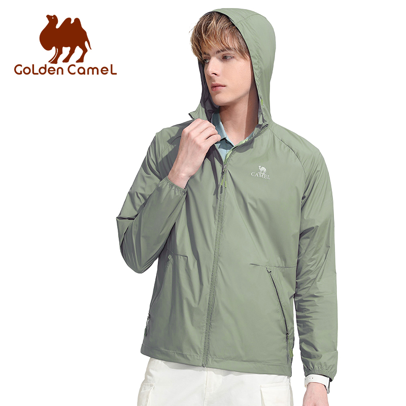 GOLDEN CAMEL Men's Sunscreen C - Outdoor Sport Waterproof Jacket ulasan dan harga