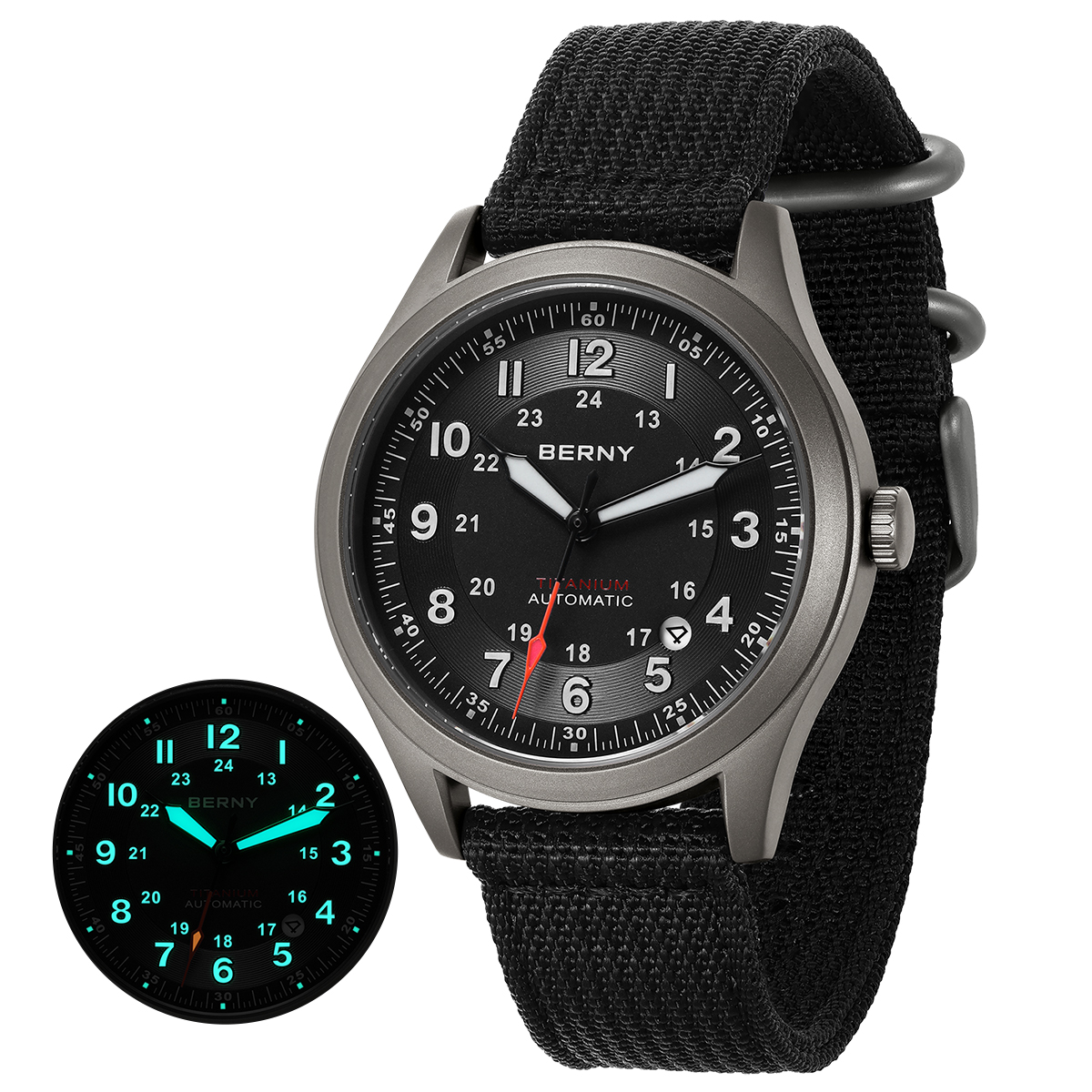 BERNY Titanium Automatic Men's - Outdoor Sport Field ulasan dan harga