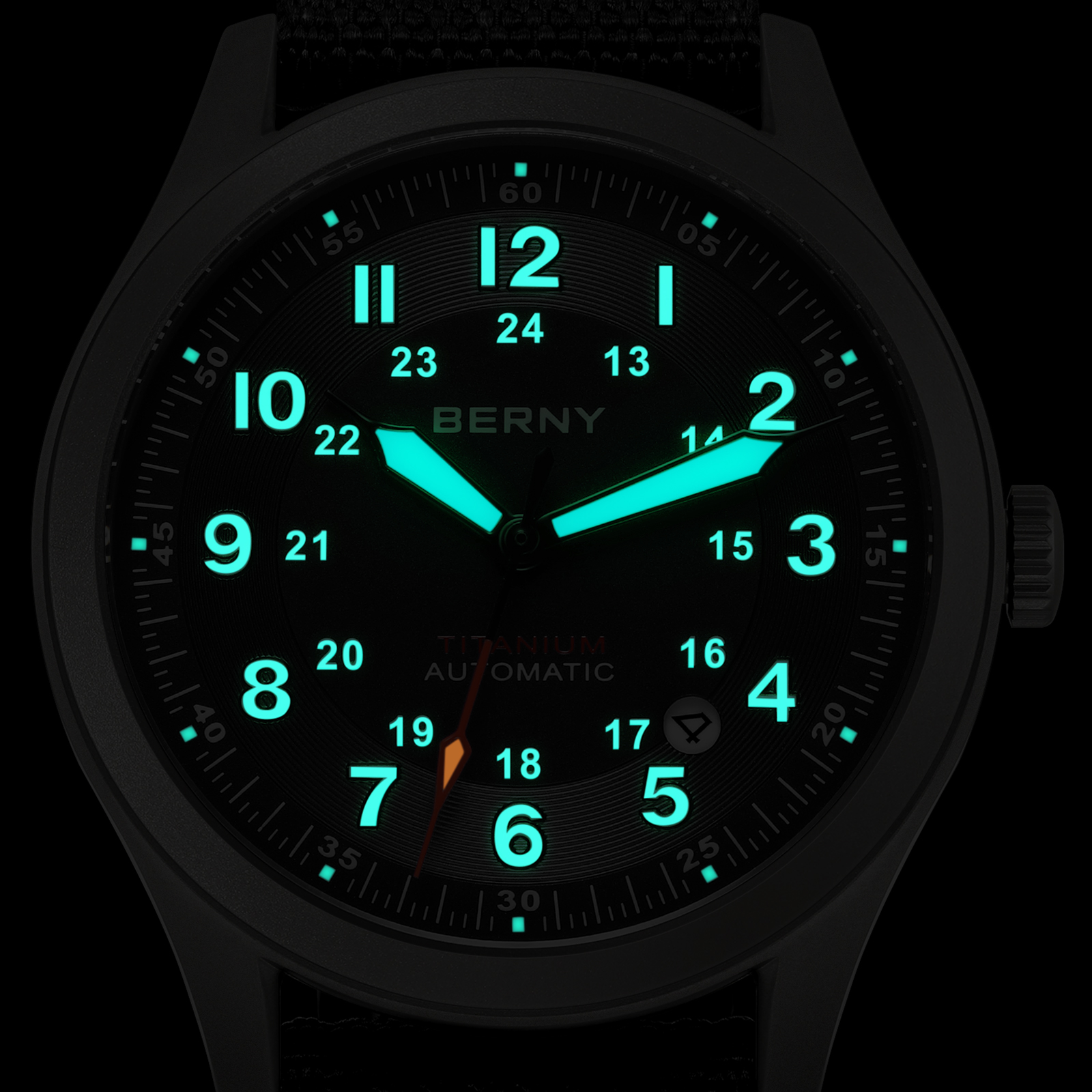 BERNY Titanium Automatic Men's - Outdoor Sport Field ulasan dan harga