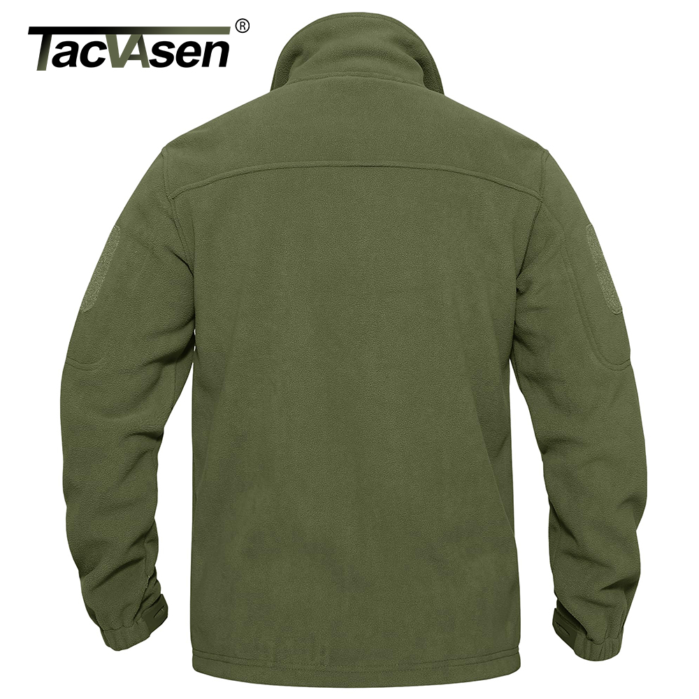 TACVASEN Men's Fleece Jacket S - Outdoor Sport Waterproof Jacket ulasan dan harga