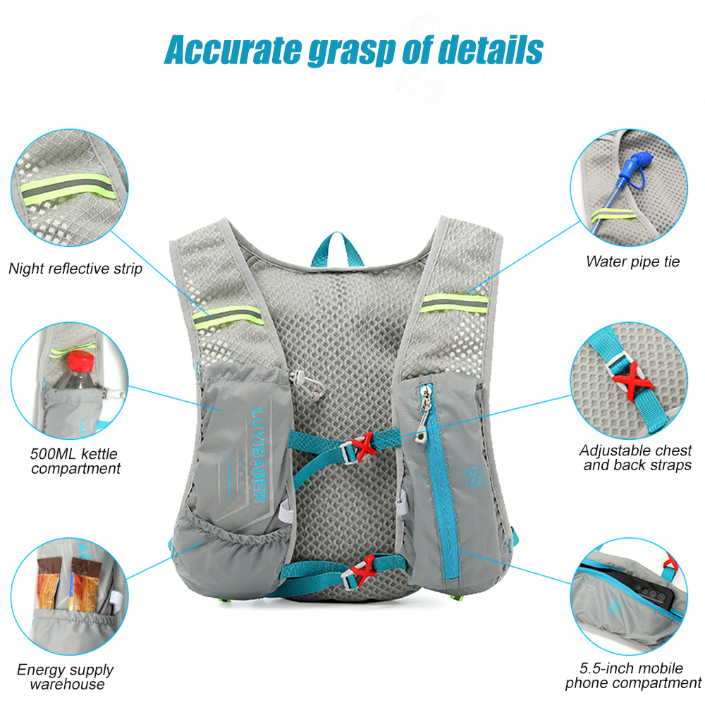 1PCS Hydration Running Vest fo - Trail Running Vest ulasan dan harga