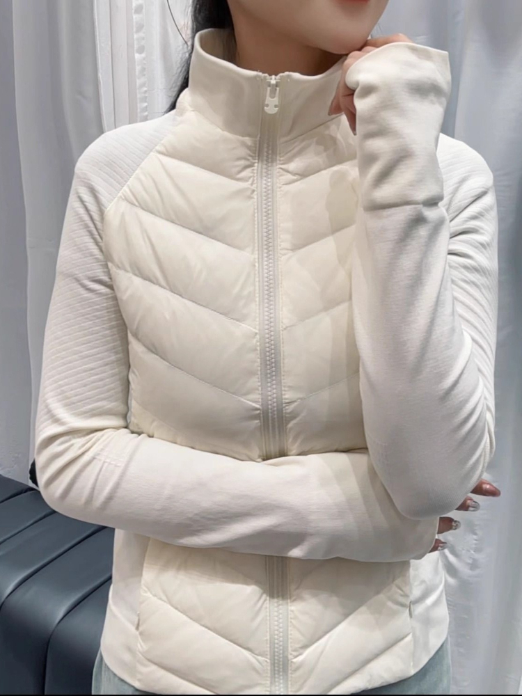 Light Thin Down Jacket Women 2 - Outdoor Sport Coat ulasan dan harga
