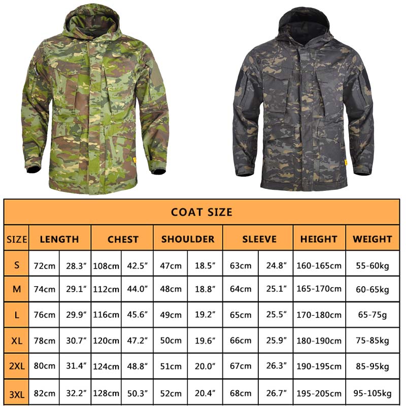 HAN WILD M65 Tactical Jacket H - Outdoor Sport Coat ulasan dan harga