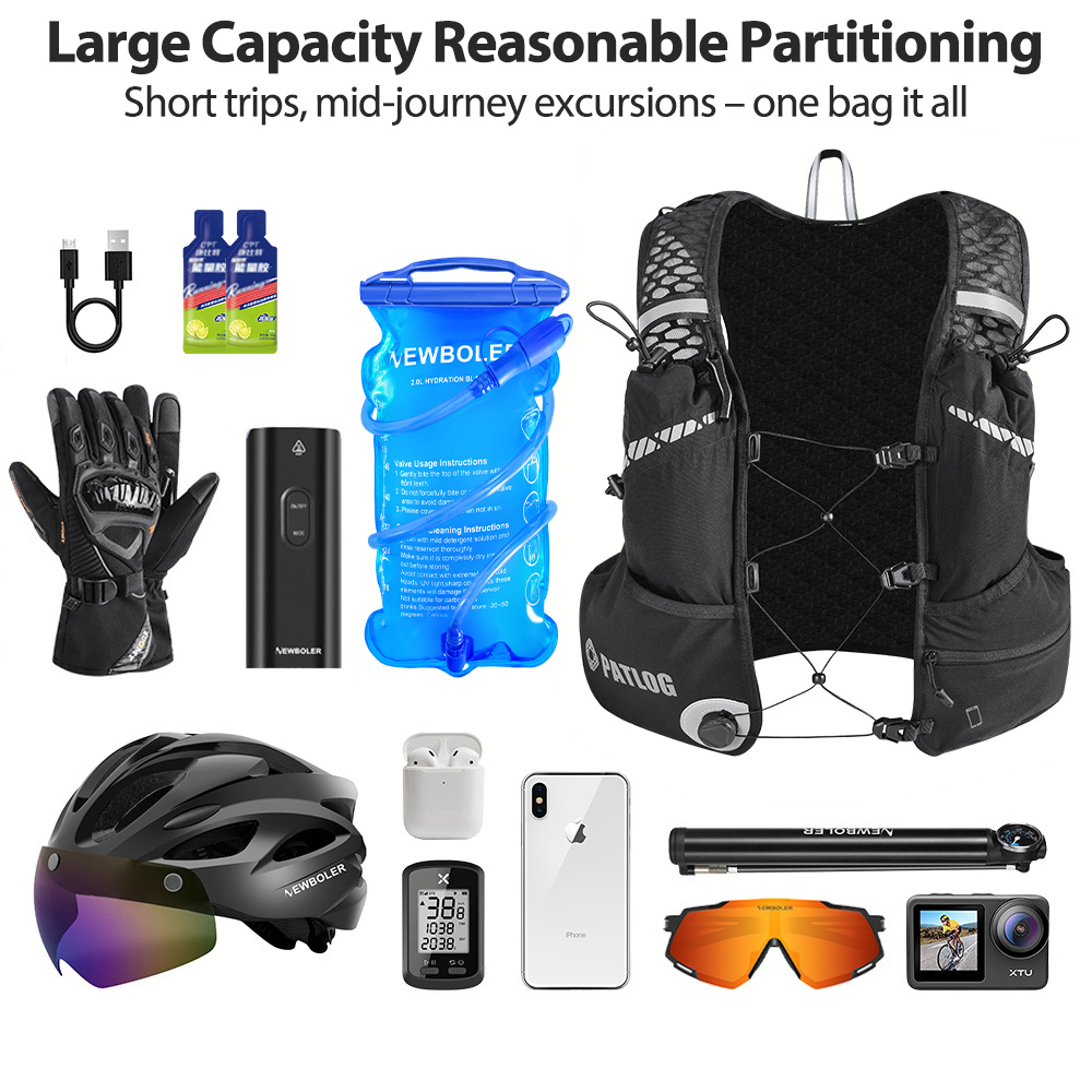 8L Breathable Hydration Vest T - Trail Running Vest ulasan dan harga